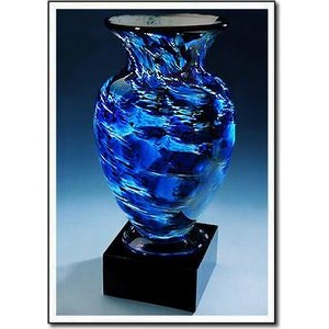 Midnight Tempest Apollo Vase w/o Marble Base (4.5"x8")