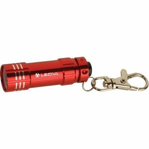 Junction Metal Flashlight with Key Tag