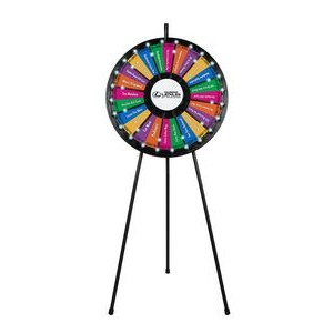 12 to 24 Floor Stand Prize Wheel w/Lights