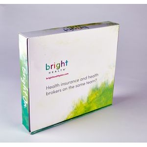 Presentation & Mailer Box (13.8" x 12.4" x 2.25") Full Color & Eco-Friendly Gloss Laminate Finish