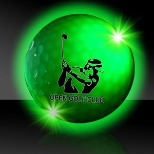 Green Night Golf Ball