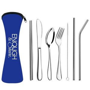Cutlery Utensils Straws Kit