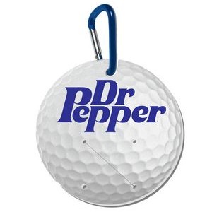 Golf Towel Holder and Bag Tag With Full Color Impint