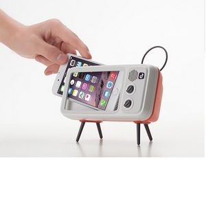 Cell Phone Holder Retro TV Phone Stand