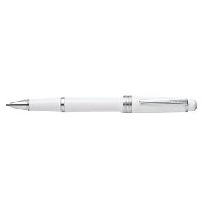 Cross Bailey Light Polished Resin White Convertible Rollerball With GEL INK