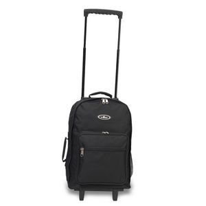Everest Wheeled Backpack, Small, Black