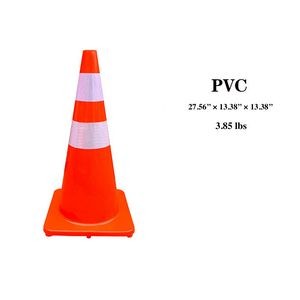 27.5'' Traffic Cone with Reflective Collar