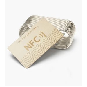 Basswood NFC Business Card Smart Tag