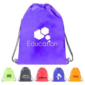 Drawstring Backpack Made With Large Imprint Area