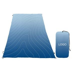 Outdoor Lightweight Puffy Warm Camping Blanket with Snaps