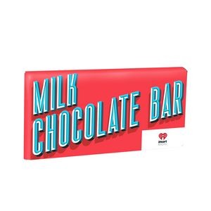 3.5 oz Chocolate Bar in Envelope Wrapper - Milk Chocolate