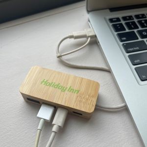 Bamboo USB Type C/Type A Hub