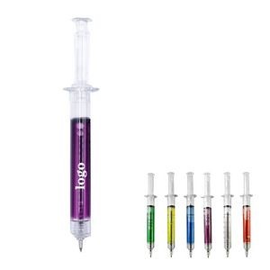 Needle Syringe Ballpoint Pen