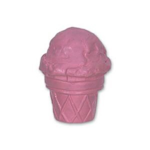 Ice Cream Cone Stock Shape Pencil Top Eraser