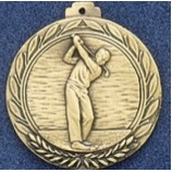 2.5" Stock Cast Medallion (Golf/Male)