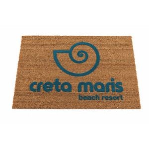 Flocked Natural Coco Floor Mat - 1 Color (18"x30")