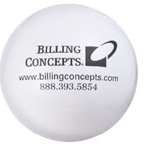9" Inflatable Solid White Beach Ball