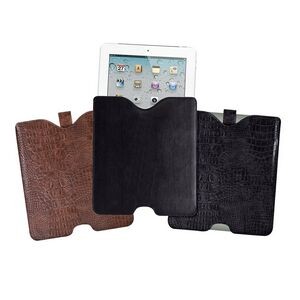 Luxury Croc Leather iPad® Sleeve