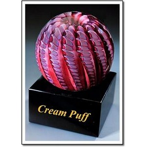 Cream Puff Putt Award w/ Marble Base (4"x5.75")
