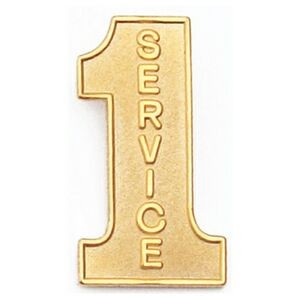 Safety Gold Lapel Pin - #1