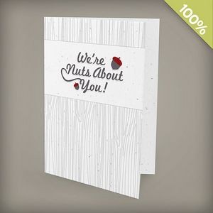 1-Sided Large Seed Paper Greeting Card