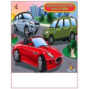 Jaguar and Land Rover Imprintable Coloring and Activity Book