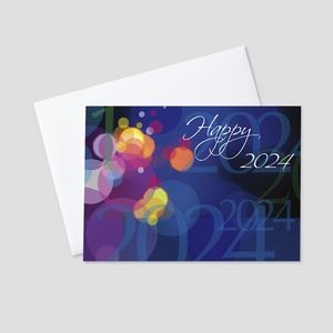 Happy 2024 New Year Greeting Card