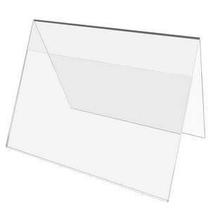 Single Sided Styrene Table Tent (11"x8.5")