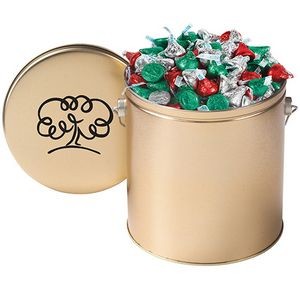 Hershey's® Holiday Kisses in Gallon Tin