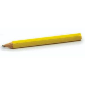 Mini #2 Pencils - Yellow, 3 (Case of 1)