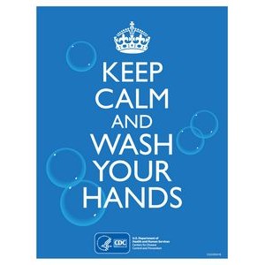 CDC approved Stock Posters | Hand washing series (8.5x11)