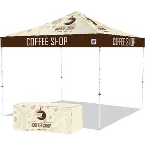  Pyramid Shelter Bundle #3 With Digitally Printed Top and 6' Table Cover