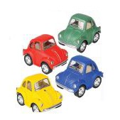 5" Volkswagen Beetle Toy Car
