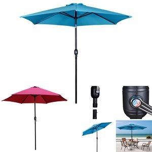 83" Adjustable Beach Umbrella