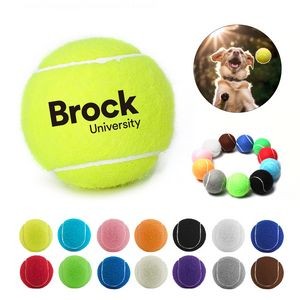 2.5"D Pet Toy Fido's Dog Fetching Tennis Ball