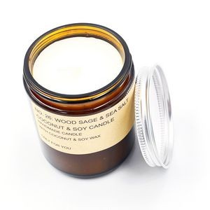 7 oz Scented Candle with Glass & Lid