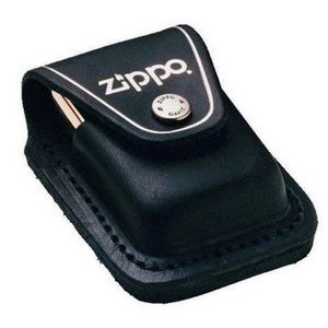 Zippo® Belt Loop Black Leather Pouch