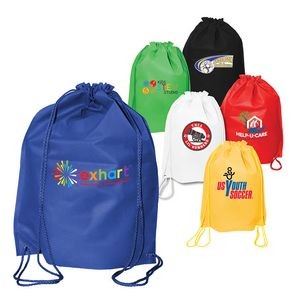 NW Full Color Digital Drawstring Backpack w/Gusset