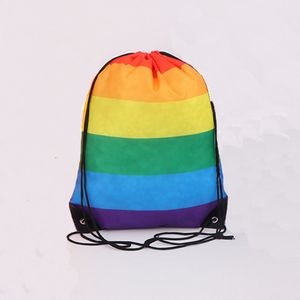 Rainbow Tone Pride Drawstring Bag