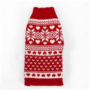 Christmas Halloween Decoration Pet Knitted Warm Sweaters