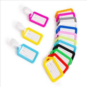 Waterproof ID Tags Multi-Color Airplane Suitcase Labels