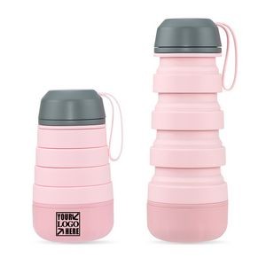 400ml Collapsible Silicone Foldable Water Bottles