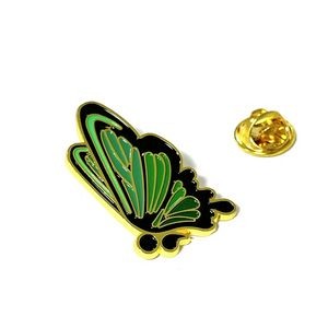 Lapel Pins With Butterfly / Rubber Clutch-#1
