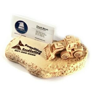 Stonecast Tractor Card Holder and Paperweight