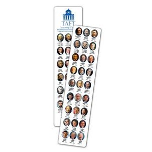 8" Presidents Bookmark