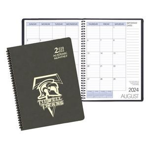 Academic Wire Bound Monthly Appointment Planner w/ Canyon Cover