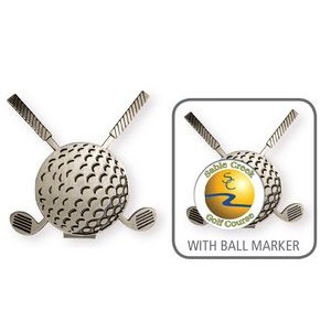 Vibraprint Cross Club Golf Hat Clip w/ Ball Marker