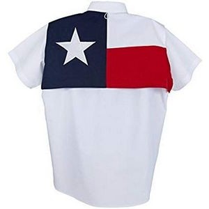 Men's Texas Flag Fishing Shirt