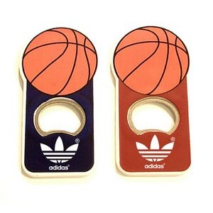 Jumbo Size Basket Ball Magnetic Bottle Opener