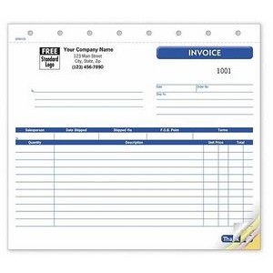 Small Shipping Invoice Form (2 Part)